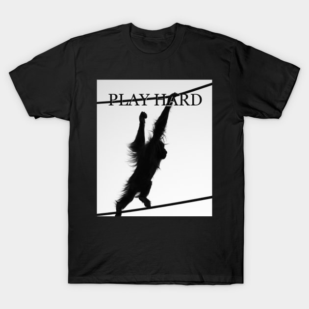 Play Hard T-Shirt by dltphoto